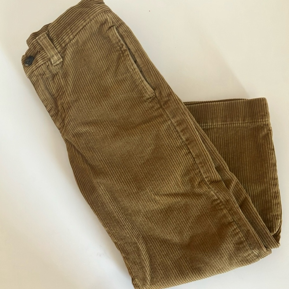 Polo By Ralph Lauren Boy's Light Brown Corduroy Straight Leg Pants